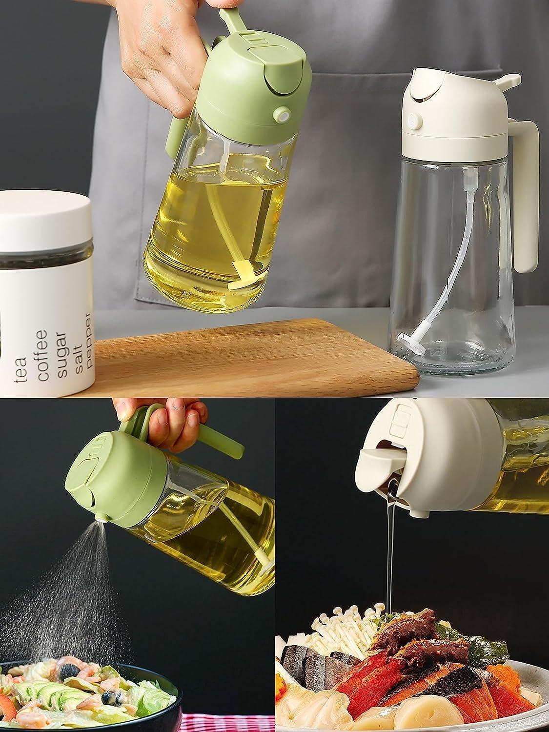 500ml Portable Oil Sprayer & Dispenser