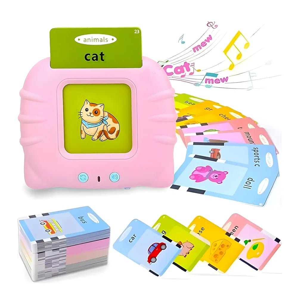 Colorful Talking Flash Cards for Kids
