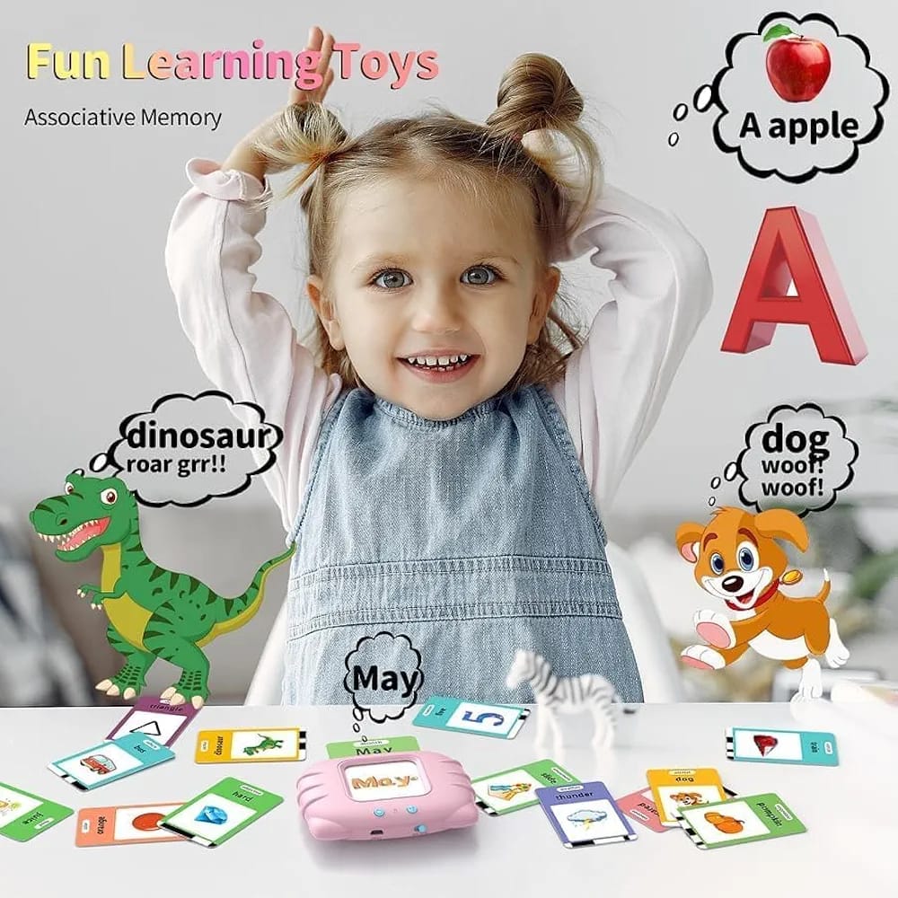 Colorful Talking Flash Cards for Kids