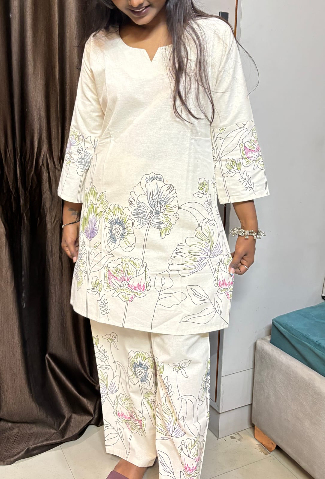 WOMEN NEW ARRIVAL FASHIONABAL CO ORD SET FOR WOMAN