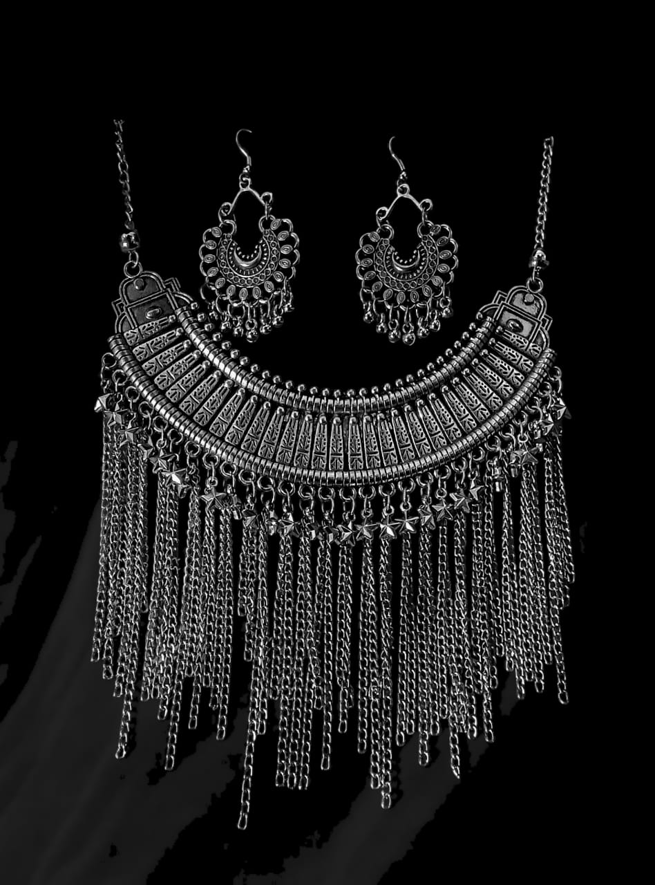 Mayantiie Oxidized Jewelry SET