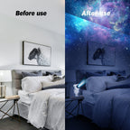 Astronaut Galaxy Projector - 360 Magnetic Head Rotation, Remote Control