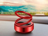 Solar-Powered Rotating Car & Room Air Freshener | Long-Lasting French Organic Fragrance