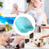 Soft Silicone Bath Brush with Hooks – Gentle Scrubbing & Cleaning for Baby Showers