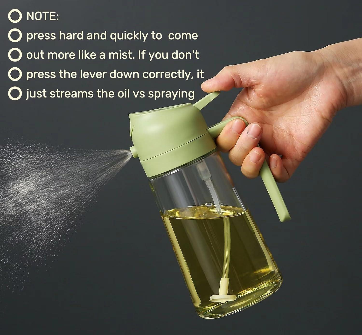 500ml Portable Oil Sprayer & Dispenser