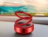 Solar-Powered Rotating Car & Room Air Freshener | Long-Lasting French Organic Fragrance