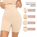 BD 4-in-1 Seamless Shapewear – Tummy Control, Back Support & Thigh Slimmer