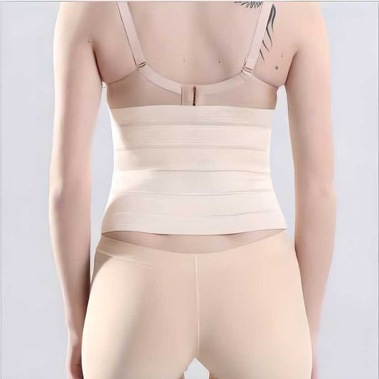 Women's Waist Trainer Corset- Tummy Control Body Shaper with Adjustable Hooks and Belt