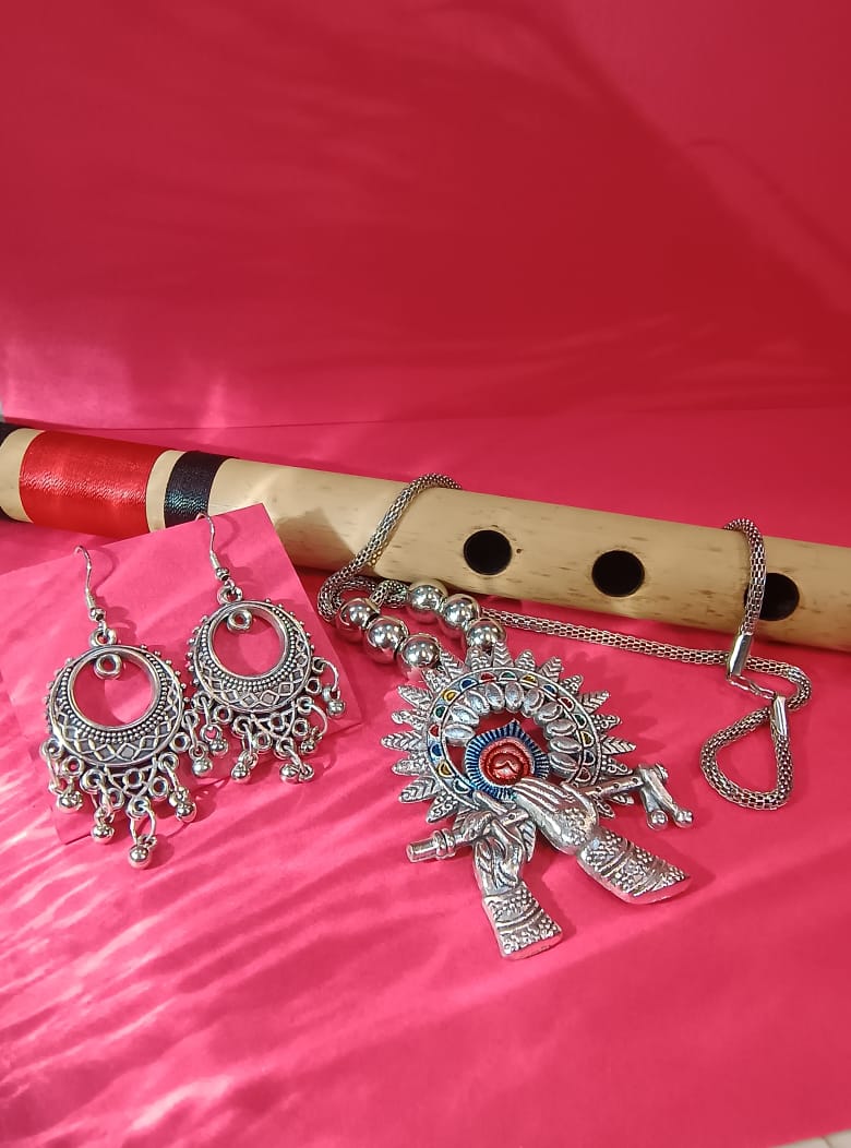 Mayantiie Oxidized Combo Jewelry Set