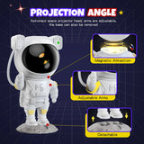 Astronaut Galaxy Projector - 360 Magnetic Head Rotation, Remote Control