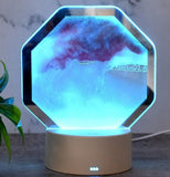 Mesmerizing Flow: Sand Art Lamp