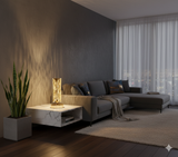 The Aurora Touch - Rechargeable LED Crystal Table Lamp