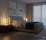 The Aurora Touch - Rechargeable LED Crystal Table Lamp