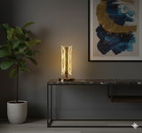 The Aurora Touch - Rechargeable LED Crystal Table Lamp