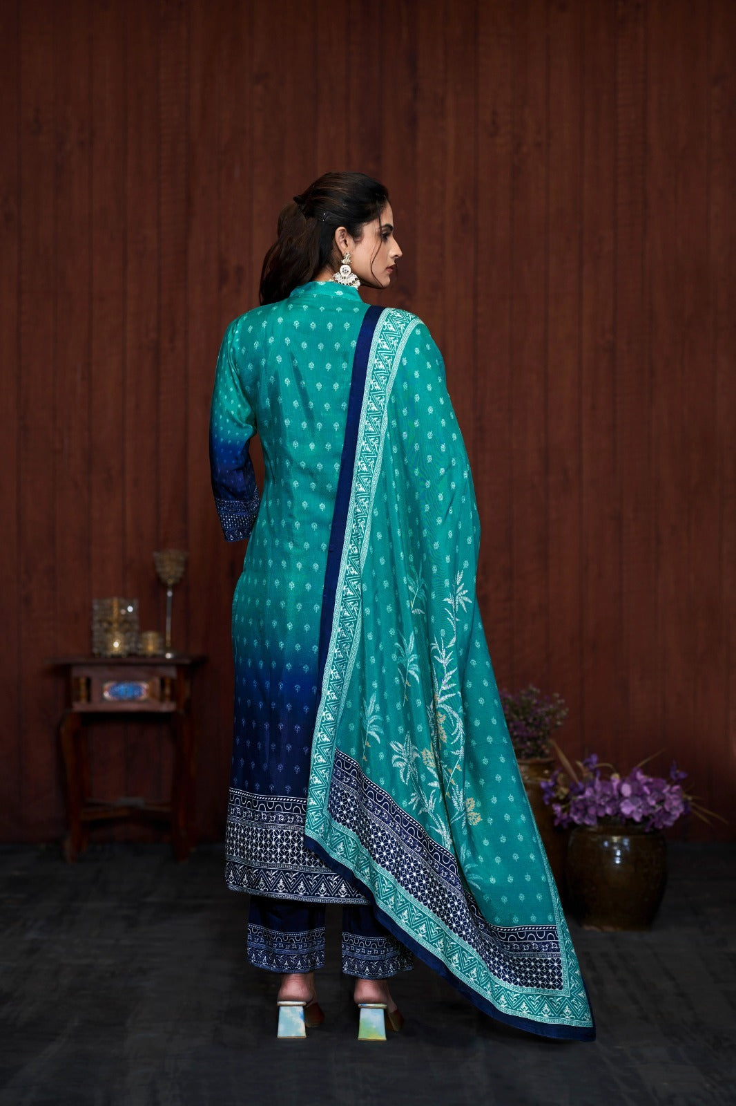 Floral Breeze 3 Piece Kurti Set