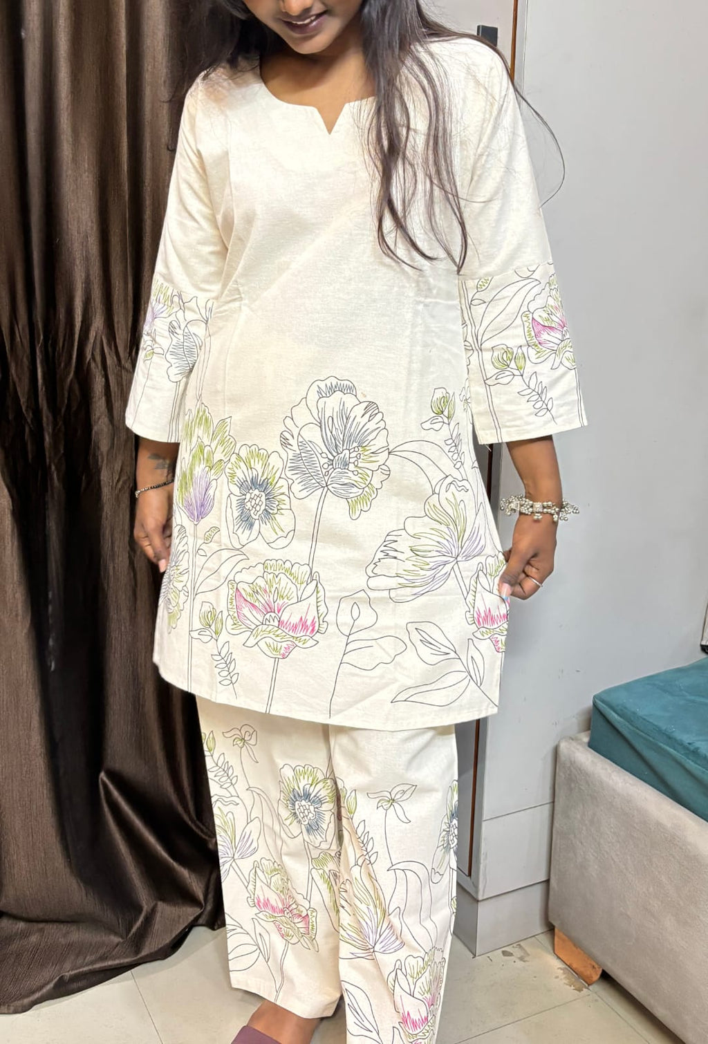 WOMEN NEW ARRIVAL FASHIONABAL CO ORD SET FOR WOMAN
