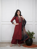 Premium Jaipuri Touch Straight Kurti With Dupatta