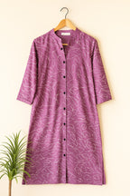Mayantiie Modern Abstract Print Rayon Kurti
