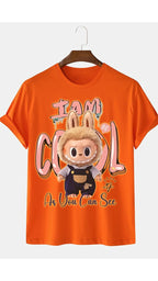 KxB Labubu Printed Premium Oversized T-Shirt