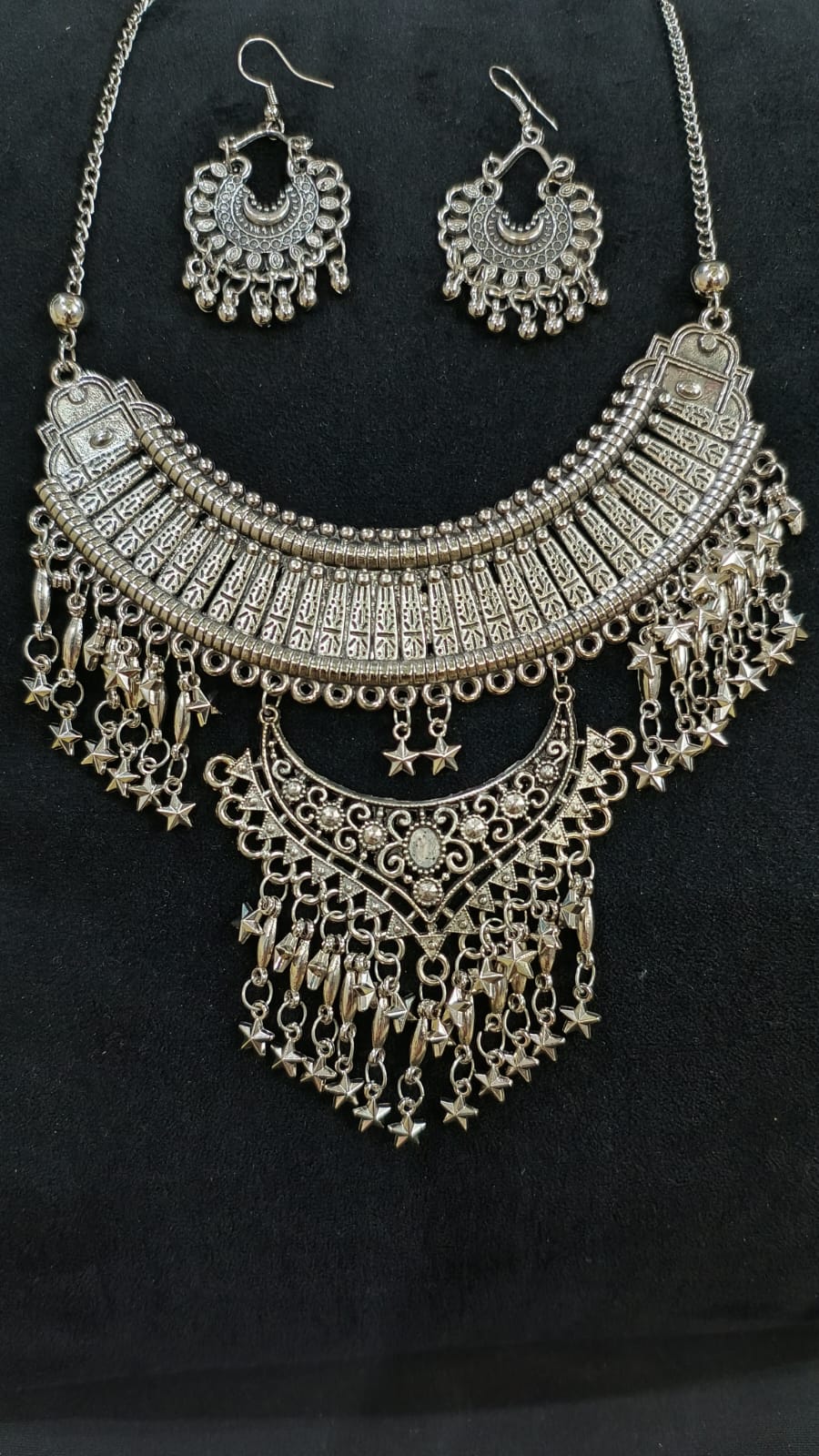 Mayantiie Oxidized Jewelry Set