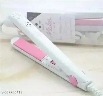 Mini Hair Straightener – Portable &amp; Professional Range (Pink, purple, white, black, yellow and firozi color) with Plastic Storage Box