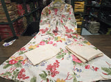"Jaipuri Blossom Charm Kurti Pant Dupatta Set"