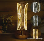 The Aurora Touch - Rechargeable LED Crystal Table Lamp