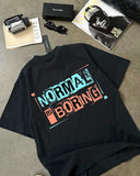 KxB Premium Cotton Bio-Wash Oversized Printed T-Shirt