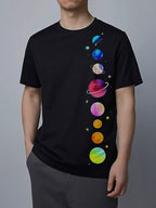 KxB Premium Cotton Bio-Wash Oversized Printed T-Shirt